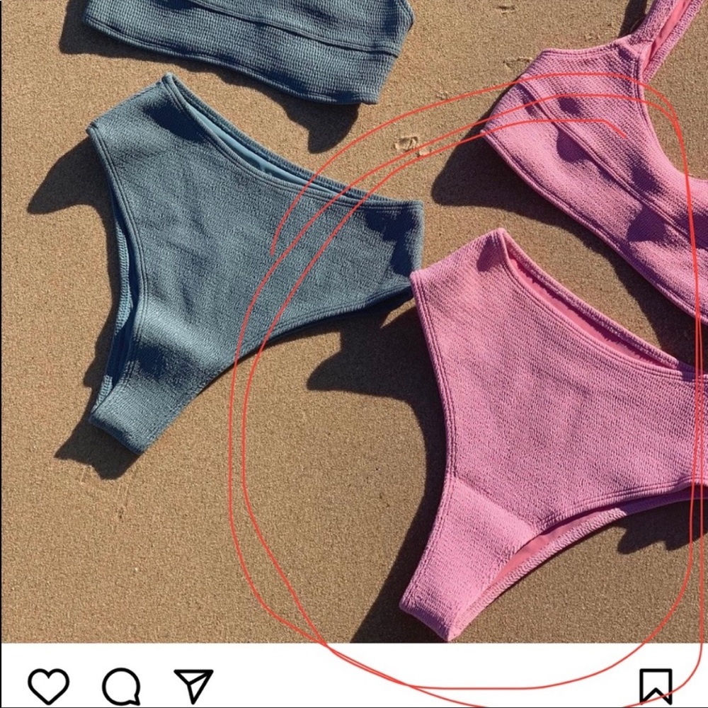 Wanderlust Swim Bowie Bottoms NWT in Pink